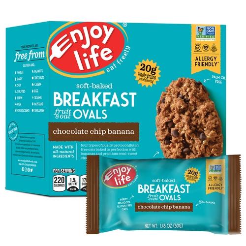Chocolate Banana Breakfast Ovals Image 1