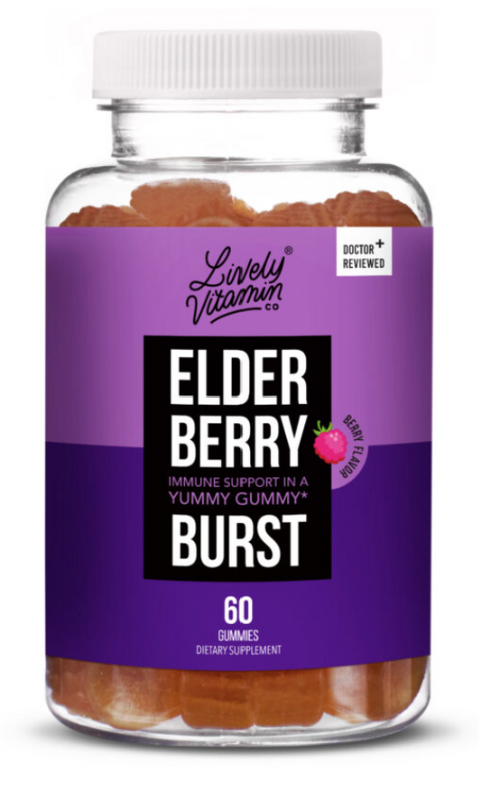 Elderberry Burst Gummies | 1 month suppply Image 1