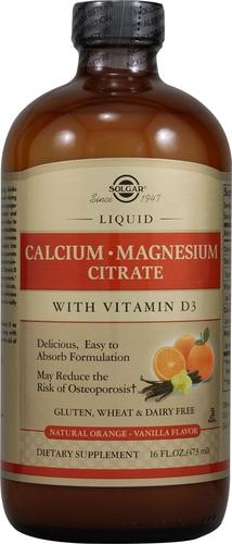 Calcium Magnesium D3 Orange Vanilla Image 1
