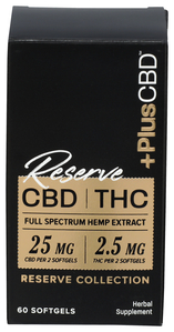 Reserve CBD 25mg Softgels 60 Image 1
