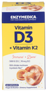Vegetarian D3 K2 60cp Image 1