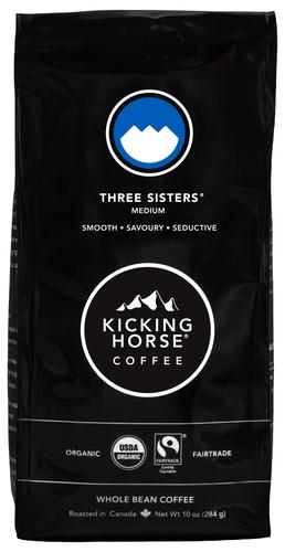 Kicking Horse Coffee 3 Sisters Medium Roast Whole Bean Image 1
