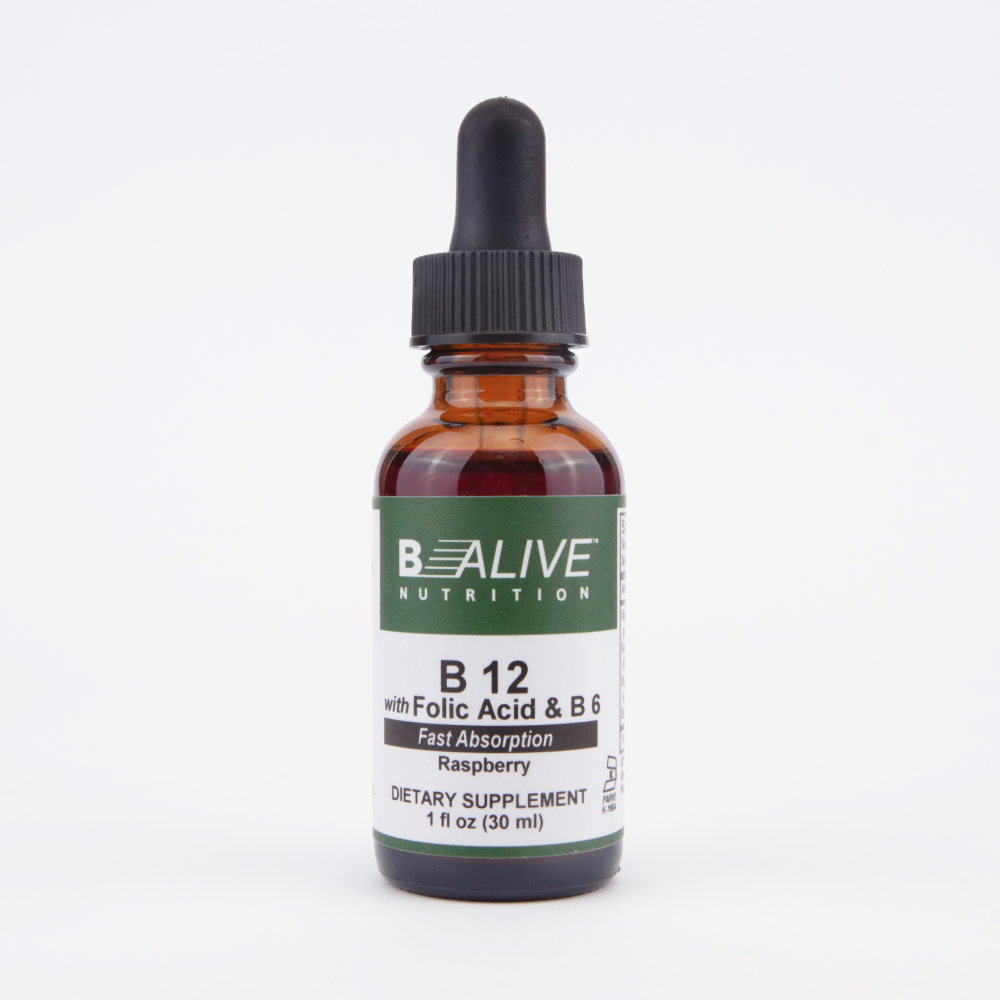 B12 W/ Folic Acid & Vitamin B6 Image 1