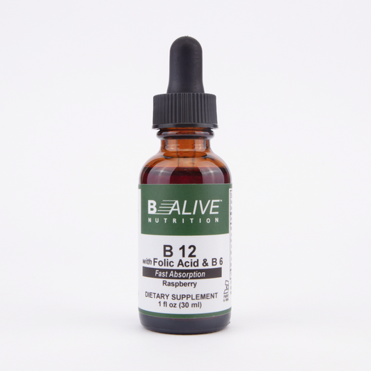 B12 W/ Folic Acid & Vitamin B6 Image 1