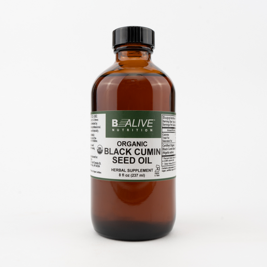 Organic Black Cumin Seed Oil Image 1