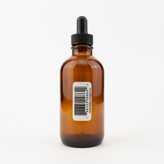 Amber Bottle w/ Dropper Image 1