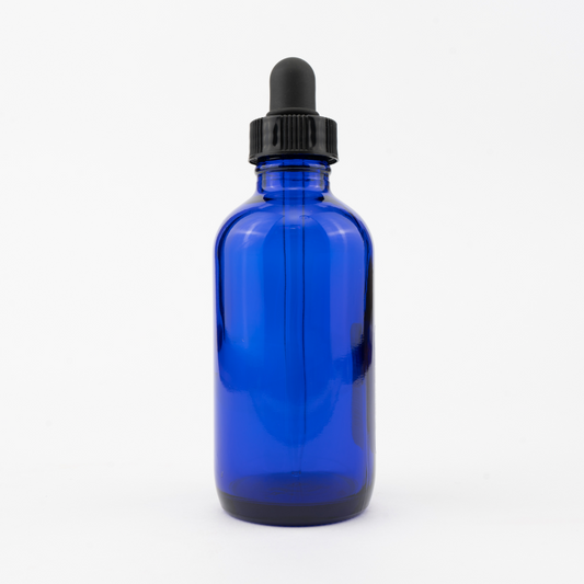 Cobalt Bottle w/ Dropper Image 1
