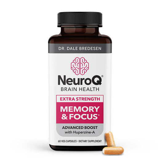 NeuroQ | Extra Strength Memory & Focus | Advanced Boost with Huperzine-A Image 1