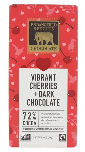 Cherries and Dark Chocolate Bar Image 1