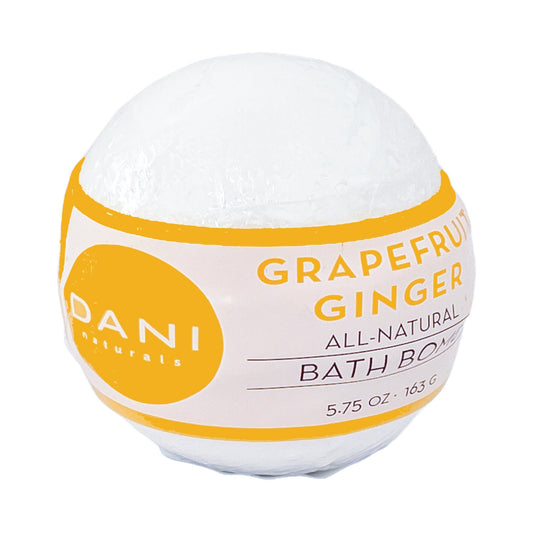 Bath Bomb Grapefruit Ginger Image 1