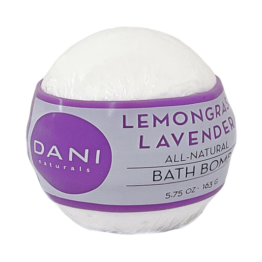 Bath Bomb Lemongrass Lavender Image 1