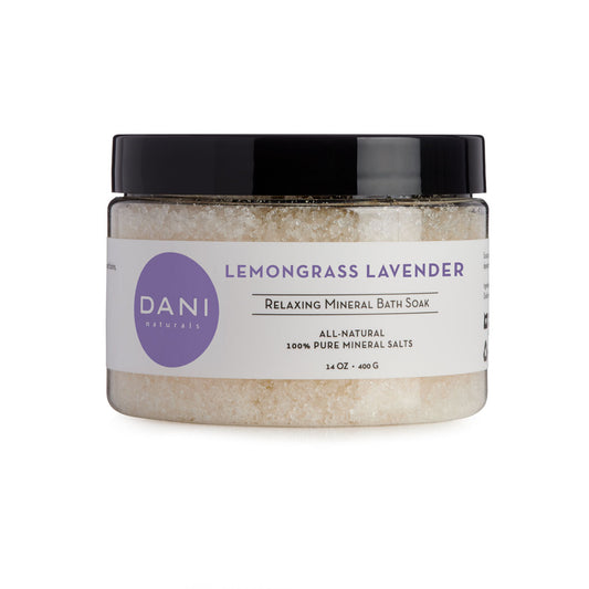 Mineral Spa Soak Lemongrass Lavender Image 1
