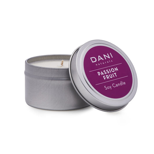 DANI 6oz Candle Tin Passion Fruit Image 1