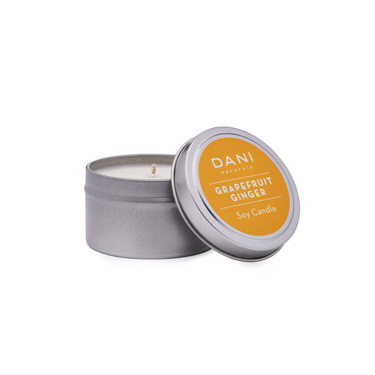 DANI 2oz Travel Tin Candle Grapefruit Ginger Image 1