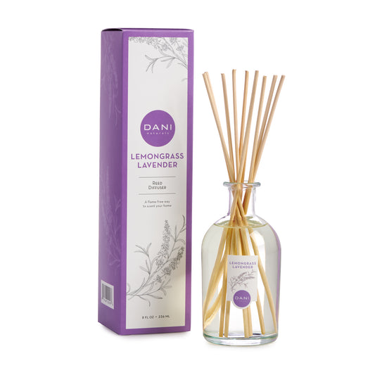 Large Reed Diffuser Lemongrass Lavender Image 1