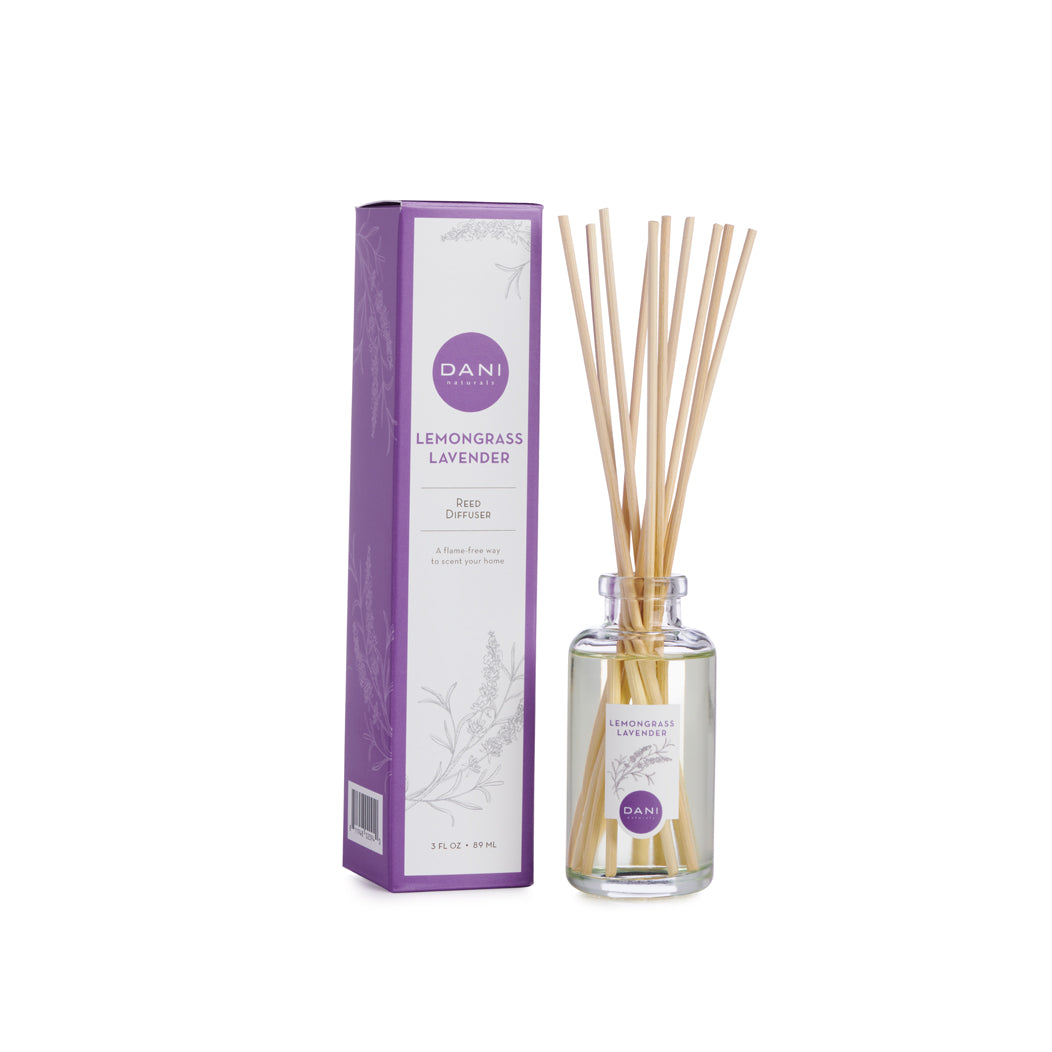Small Reed Diffuser Lemongrass Lavender Image 1