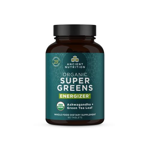 Organic SuperGreens Energizer Tablet Image 1