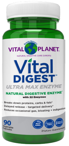 Vital Digest | Ultra Max Enzyme with 22 Enzymes Image 1