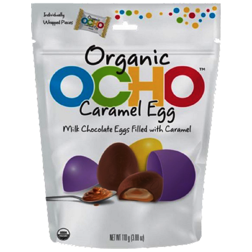 Choc Caramel Easter Eggs Image 1