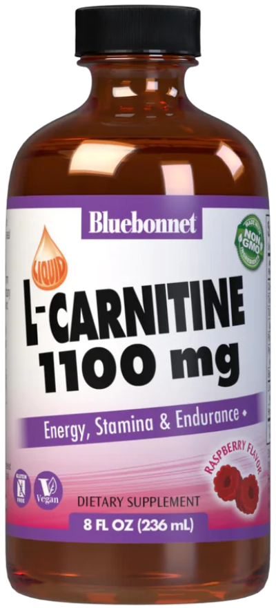 Liquid L-Carnitine 1100mg | Raspberry Image 1