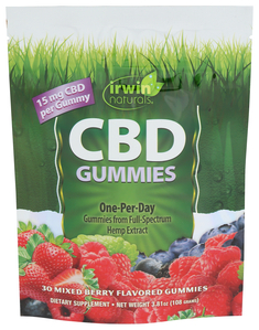15mg CBD Gummy Mixed Berry 30gummies Image 1