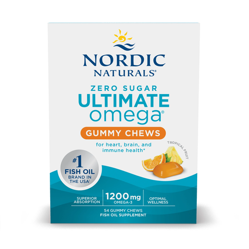 Zero Sugar Ultimate Omega Tropcl Gmmy 54ct Image 1