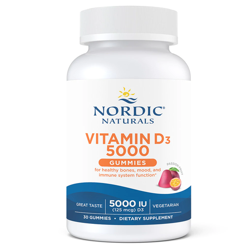 Vitamin D3 5000 Passion Fruit Gummies Image 1