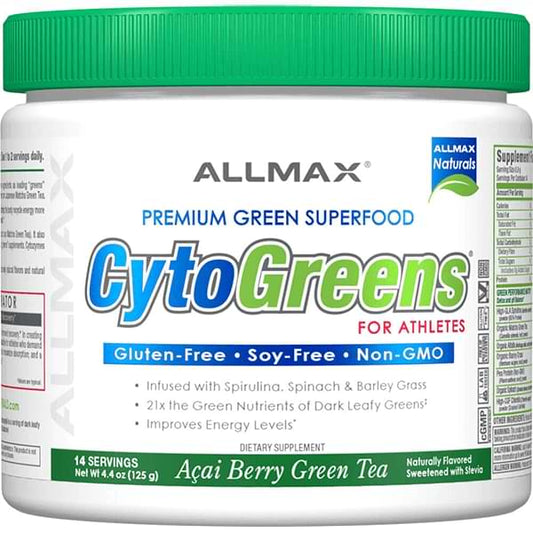 Cytogreens For Athletes Acai Berry Green Tea14 Serv Image 1