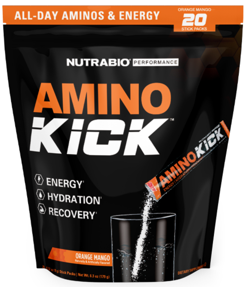 Amino Kick | Orange Mango Image 1
