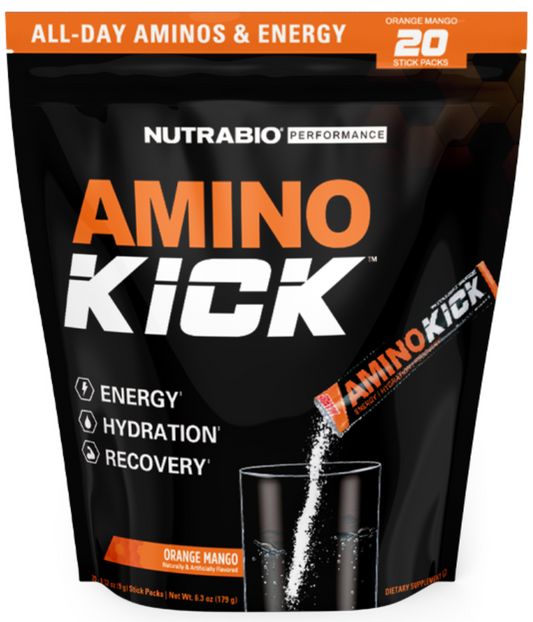 Amino Kick | Orange Mango Image 1