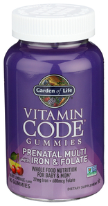 Vitamin Code Prenatal Gummy Cherry Lemonade Image 1