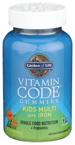 Vitamin Code Kids Multi Orange 90ct Gummy Image 1