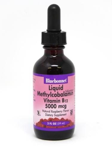 Liquid Cellular Active Methylcobalamin Vitamin B-12 5000 Mcg Raspberry Flavor Image 1