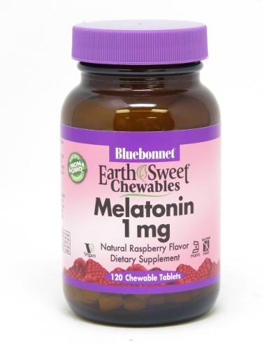 Earthsweet Chewables Melatonin 1 mg Raspberry Image 1