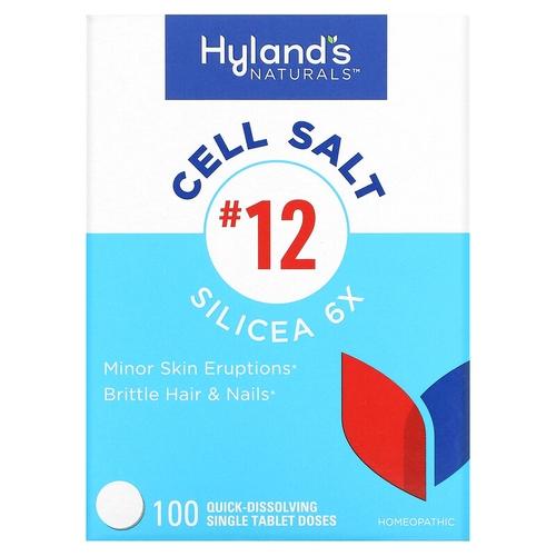 Cell Salt #12 Silicea 6x Image 1