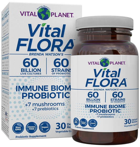Vital Flroa | 60Billion 60 Strains | Immune Biome Probiotic | Cooler Image 1