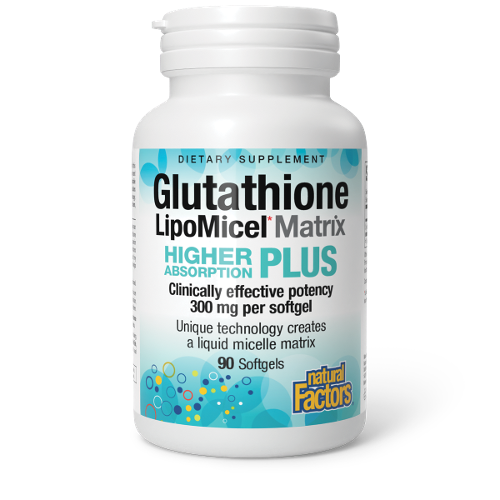 Glutathione LipoMicel 300mg | Higher Absorption Plus Image 1
