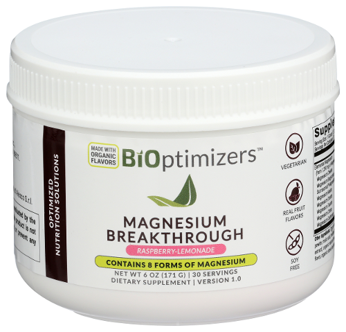 Magnesium Breakthrough Raspberry Lemonade Powder Image 1