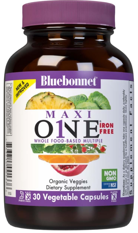 Maxi One Whole Food Multiple | No Iron Image 1