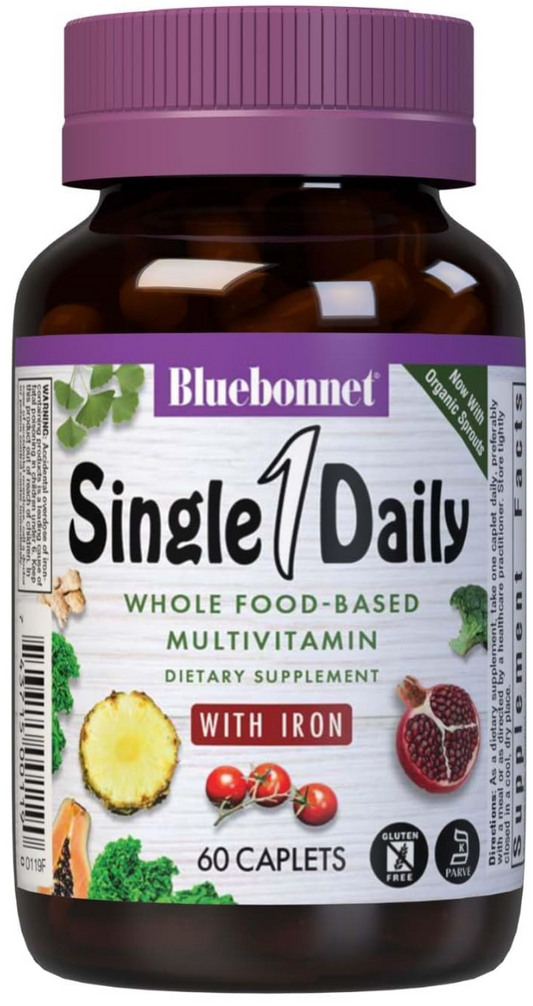 Super Earth Single 1 Daily Multi-Nutrient Formula | With Iron Image 1