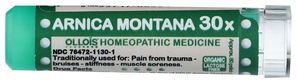 Arnica 30X Organic & Lactose-Free Pellets Image 1