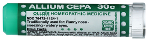 Allium Cepa 30C Organic & Lactose-Free Pellets Image 1