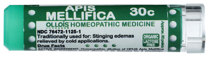 Apis Mellifica 30C Organic & Lactose-Free Pellets Image 1