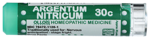 Argentum Nitricum 30C Organic & Lactose-Free Pellets Image 1