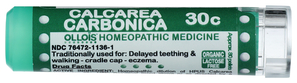 Calcarea Carbonica 30C Organic & Lactose-Free Pellets Image 1