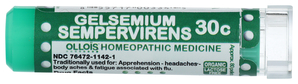 Gelsemium Sempervirens 30C Organic & Lactose-Free Pellets Image 1
