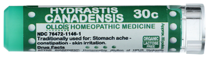 Hydrastis Canad. 30C Organic & Lactose-Free Pellets Image 1