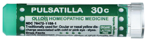 Pulsatilla 30C Organic & Lactose-Free Pellets Image 1