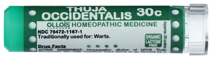 Thuja Occidentalis 30C Organic & Lactose-Free Pellets Image 1