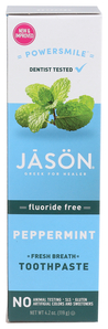 Toothpaste | Fluoride Free | Peppermint Image 1